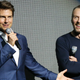 Tom Cruise and Simon Pegg.